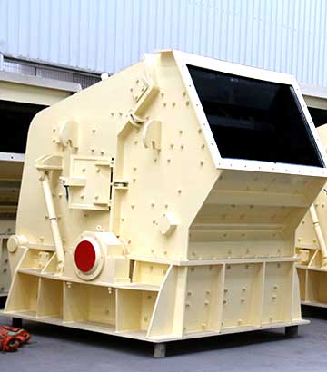 葉臘石反擊式破碎機