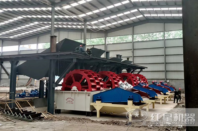 細(xì)沙回收機現(xiàn)場