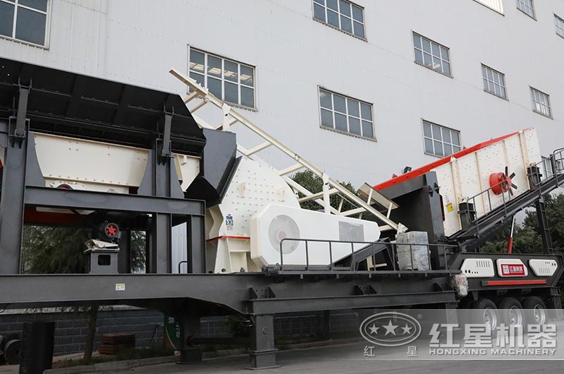 移動輪式破碎機配置重錘式破碎機