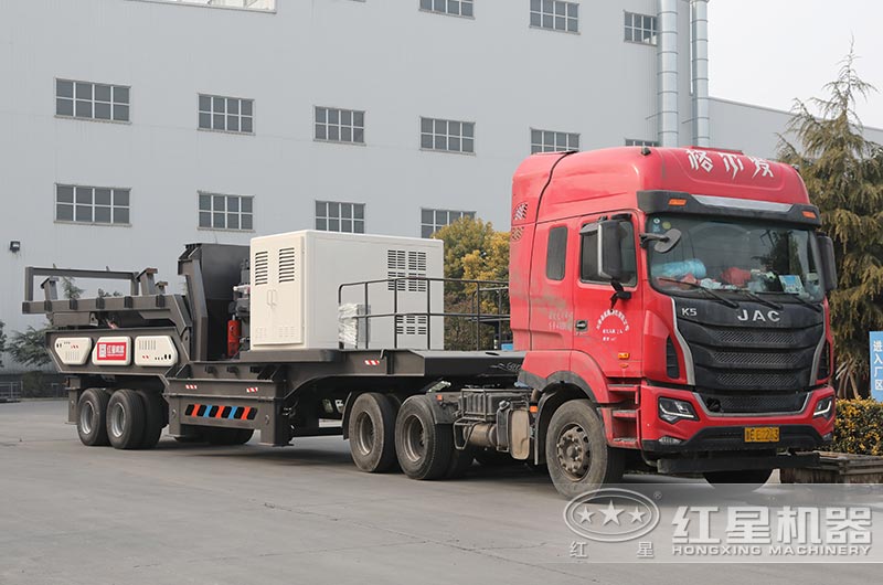 移動式石子破碎生產線持續(xù)發(fā)貨中