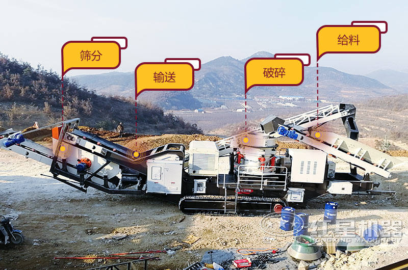 移動(dòng)式磚渣破碎機(jī)設(shè)備