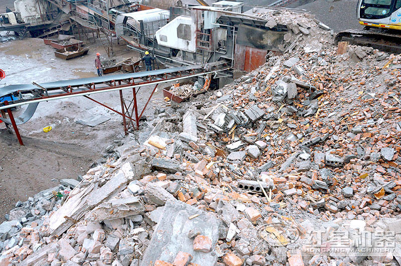 建筑垃圾處理現(xiàn)場 建筑垃圾處理現(xiàn)場