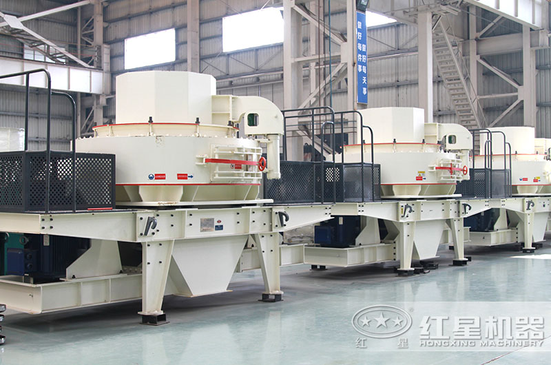 沖擊式破碎機車間實拍圖