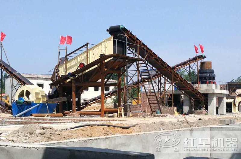 洗砂機(jī)生產(chǎn)現(xiàn)場(chǎng)圖 洗砂機(jī)生產(chǎn)現(xiàn)場(chǎng)圖